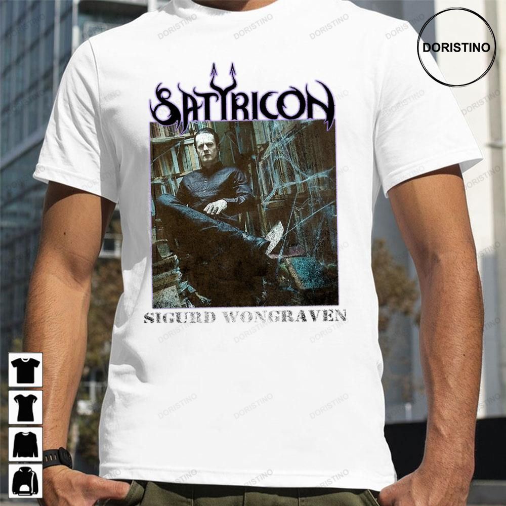 Sigurd Wongraven Satyricon Limited Edition T-shirts